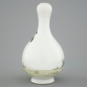Un petit vase chinois fencai à décor d'un immortel dans un jardin, 20ème — photo 3