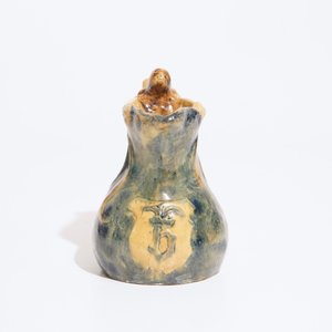 Un pichet Art Nouveau et deux figures en poterie flamande, prob. ateliers de Vandevoorde, 20ème — photo 6