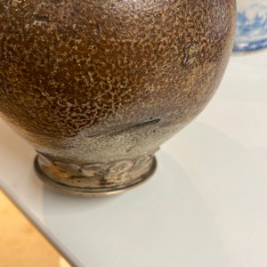 Un pichet bellarmine en grès de Frechen à monture en argent anglais, 17ème — photo 14