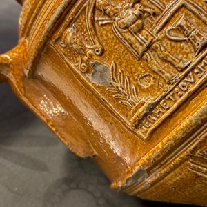 Un pichet en grès à décor de 'la danse paysanne', Raeren, daté 1578 — photo 15