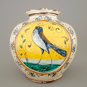 Un pichet en majolique de Caltagirone, 18/19ème — photo 1