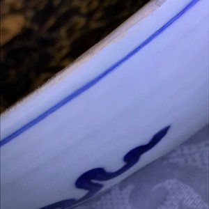Un plat en porcelaine de Chine bleu et blanc à décor floral, Kangxi — photo 10