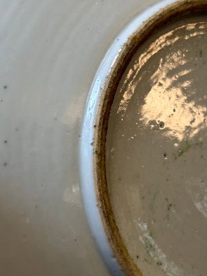Un plat en porcelaine de Chine famille verte, un bassin et un plat famille rose, 19ème — photo 23