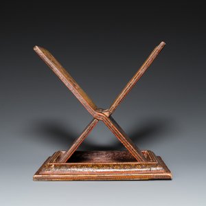 Un porte-coran et une boîte couverte en bois laqué et peint, art qajar, la Perse, 19ème — photo 6