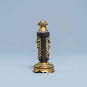 Un porte-encens en bronze laqué et doré, Ming — photo 5