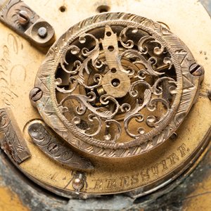 Un porte-montre en faïence polychrome de Marseille, France, 19ème — photo 13