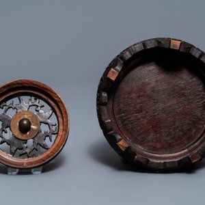 Un pot à gingembre en porcelaine de Chine Bencharong pour le marché thai, 19/20ème — photo 8
