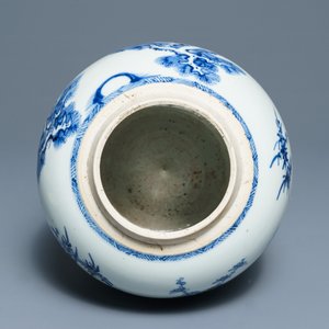 Un pot à gingembre en porcelaine de Chine bleu et blanc, Kangxi — photo 6