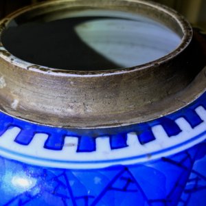 Un pot à gingembre en porcelaine de Chine bleu et blanc, Kangxi — photo 11