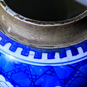 Un pot à gingembre en porcelaine de Chine bleu et blanc, Kangxi — photo 10