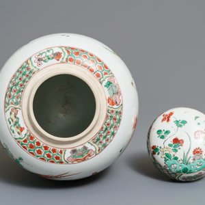 Un pot à gingembre en porcelaine de Chine famille verte, Kangxi — photo 5