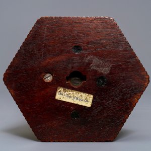 Un pot à pinceaux en ivoire incrusté de Shibayama, Japon, Meiji, 19ème — photo 6