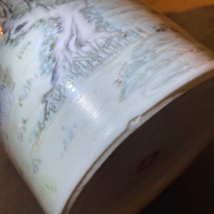 Un pot à pinceaux en porcelaine de Chine qianjiang cai, signé Tan Yin Jie, daté 1875-1884 — photo 24