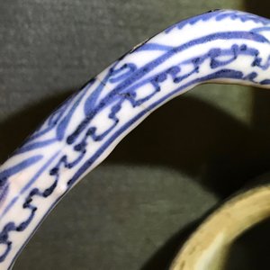 Un pot à vin et son couvercle en porcelaine de Chine bleu et blanc de type kraak, Wanli — photo 27