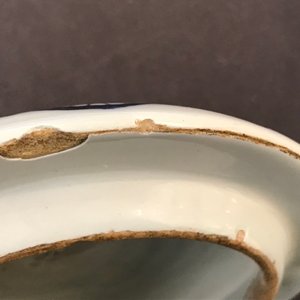 Un pot couvert en faïence de Delft en bleu, blanc et manganèse à décor de chinoiserie, dernier quart du 17ème — photo 18