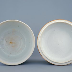 Un pot couvert en porcelaine de Chine bleu et blanc, Kangxi — photo 6