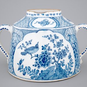 Un pot de chambre en faïence de Delft pour le marché anglais, debut du 18ème — photo 4