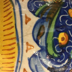 Un pot de pharmacie ou 'vaso a palla' en majolique italienne, Venise, 2ème moitié du 16ème — photo 8
