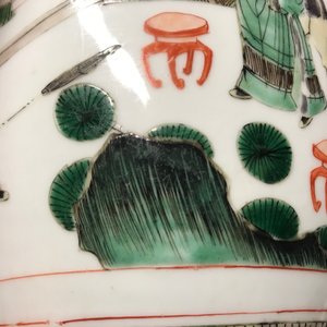 Un pot en porcelaine de Chine famille verte à décor de 'La Romance de la chambre de l'ouest', Kangxi — photo 12