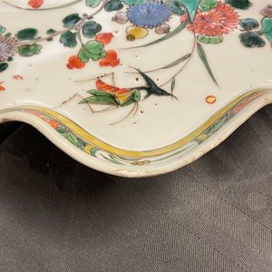 Un présentoir à 4 pieds en porcelaine de Chine famille verte, Kangxi — photo 14