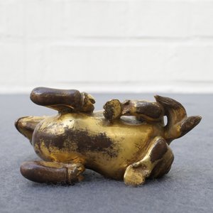 Un presse-papier en bronze doré en forme d'un bélier, Chine, 19/20ème — photo 13