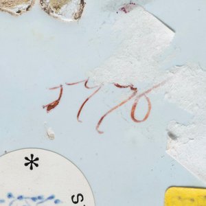 Un rechaud en faïence polychrome de Delft, daté 1776 — photo 8