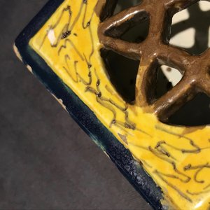 Un rechaud miniature avec son intérieur en faïence polychrome de Delft, 18ème — photo 15