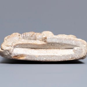 Un relief sculpté en pierre de savon figurant Zhenwu, 18/19ème — photo 10