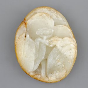 Un rocher miniature sculpté en jade, 19/20ème — photo 2