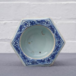 Un saleron en porcelaine de Chine bleu et blanc, époque Transition — photo 30