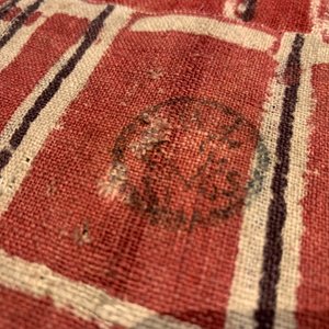 Un sari rituel en ikat patola pour l'Indonésie aux tampons de la Compagnie des Indes, Gujarat, Inde, 17ème — photo 24