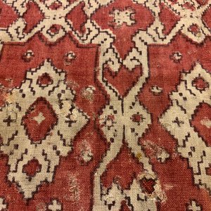 Un sari rituel en ikat patola pour l'Indonésie aux tampons de la Compagnie des Indes, Gujarat, Inde, 17ème — photo 28