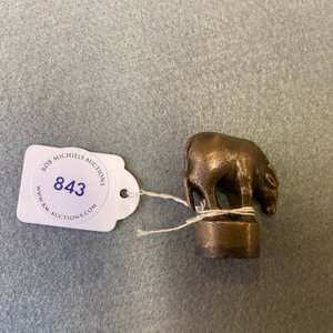 Un sceau en bronze figurant un boeuf, Ming — photo 9