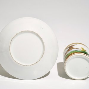 Un service à café Empire de 29 pièces en porcelaine de Paris aux décors animaliers, 1ère moitié du 19ème — photo 4
