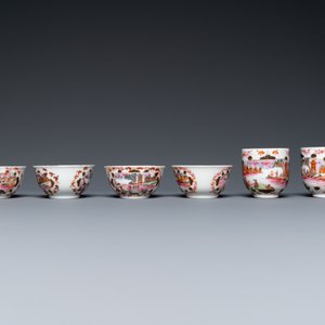 Un service à thé de 15 pièces en porcelaine de Chine famille rose, Qianlong — photo 4
