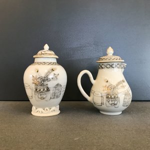 Un service à thé de 15 pièces en porcelaine de Chine grisaille, Yongzheng/Qianlong — photo 30