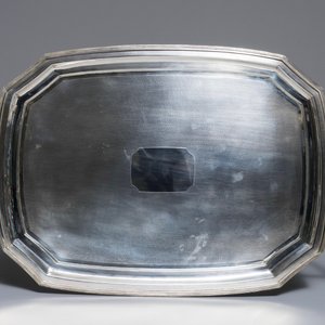 Un service à thé en argent sur son plateau de style art deco, Chine, République, 1ère moitié du 20ème — photo 31