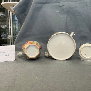 Un service à thé en porcelaine de Chine famille rose de Canton, 19ème — photo 40