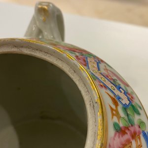 Un service à thé en porcelaine de Chine famille rose de Canton, 19ème — photo 42