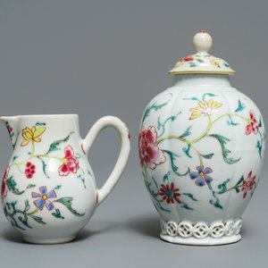 Un service à thé en porcelaine de Chine famille rose, Qianlong — photo 21