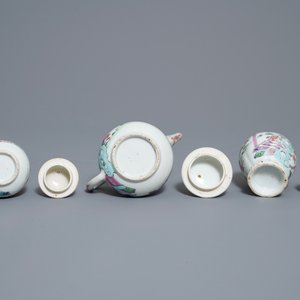 Un service à thé en porcelaine de Chine famille rose, Yongzheng — photo 7