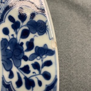Un service en porcelaine de Chine en bleu et blanc à décor de scènes de chasse, 18/19ème — photo 117