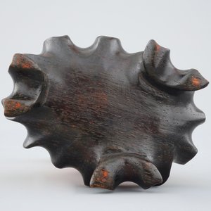 Un Shou Lao en corail sculpté sur socle en bois, 19/20ème — photo 6
