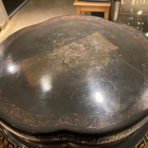 Un socle en bois peint et laqué, Chine, 19ème — photo 17
