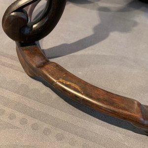 Un socle en bois sculpté, Chine, 19/20ème — photo 20