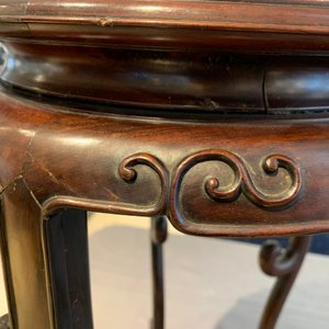 Un socle en bois sculpté, Chine, 19/20ème — photo 22
