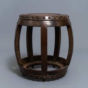Un socle en bois sculpté et bois de racine, Chine, 19ème — photo 2