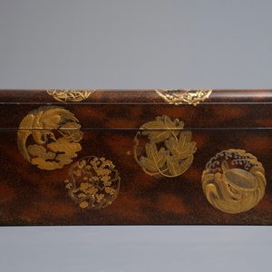 Un suzuribako en laque à compartiment supplémentaire, Japon, Edo ou Meiji, 19ème — photo 6