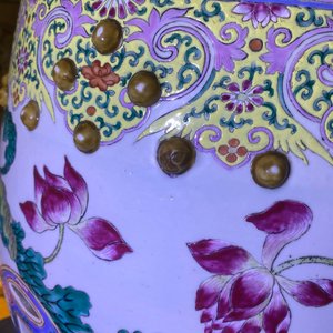 Un tabouret en porcelaine de Chine famille rose à décor de canards mandarins, 19ème — photo 13