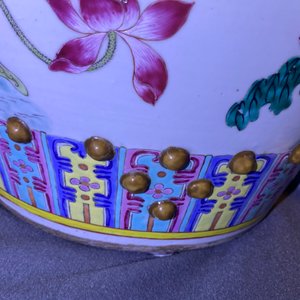 Un tabouret en porcelaine de Chine famille rose à décor de canards mandarins, 19ème — photo 23